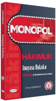 Monopol Yayınları Adli İdari Hakimlik Anayasa Hukuku Konu Anlatımı 2. Baskı