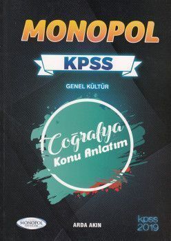 Monopol Yayınları KPSS Genel Kültür Coğrafya Konu Anlatım