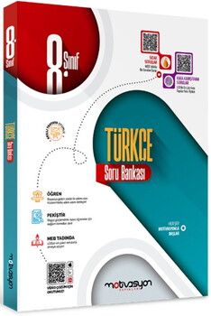 Motivasyon Yayınları 8. Sınıf Türkçe Soru Bankası