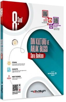 Motivasyon Yayınları 8. Sınıf Din Kültürü ve Ahlak Bilgisi Soru Bankası
