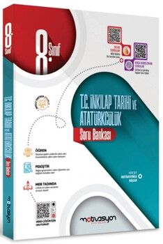 Motivasyon Yayınları  8. Sınıf T.C. İnkilap Tarihi ve Atatürkçülük Soru Bankası