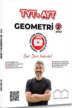 Moz Akademi TYT AYT Geometri 2. Kitap Tamamı Çözümlü Soru Bankası