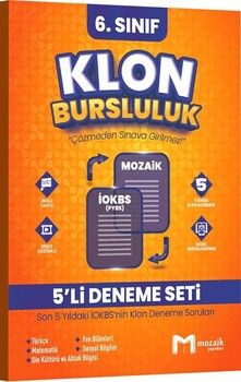 Mozaik Yayınları 6. Sınıf Klon 5 li Deneme Seti