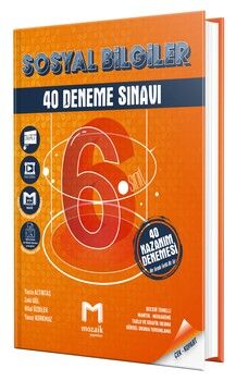 Mozaik Yayınları 6. Sınıf Sosyal Bilgiler 40 Deneme