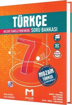 Mozaik Yayınları 7. Sınıf Türkçe Soru Bankası