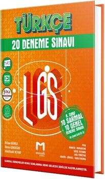 Mozaik Yayınları 8. Sınıf Türkçe 20 Deneme
