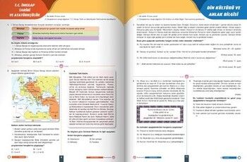  Mozaik Yayınları 8. Sınıf LGS 1. Dönem 4 lü Deneme Sınavı Özel Baskı