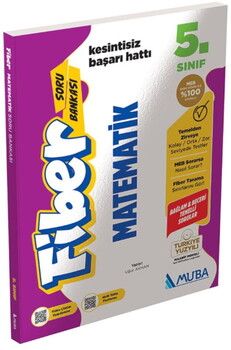 Muba Yayınları 5. Sınıf Matematik Fiber Soru Bankası