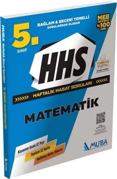 Muba Yayınları 5. Sınıf Matematik HHS Haftalık Hasat Soruları