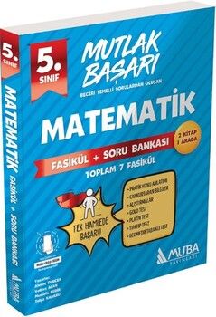 Muba Yayınları 5. Sınıf Matematik Fasiküller Soru Bankası