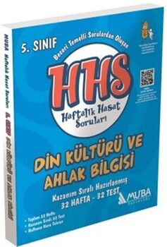Muba Yayınları 5. Sınıf Din Kültürü Haftalık Hasat Soruları