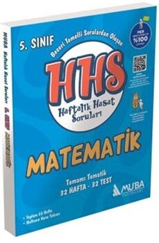 Muba Yayınları 5. Sınıf Matematik Haftalık Hasat Soruları