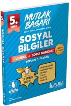 Muba Yayınları 5. Sınıf Sosyal Bilgiler Fasikül Soru Bankası