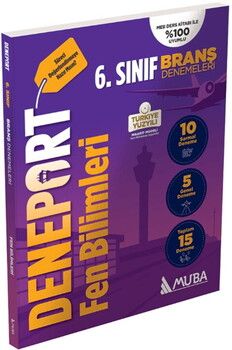 Muba Yayınları 6. Sınıf Deneport Fen Bilimleri Branş Denemesi