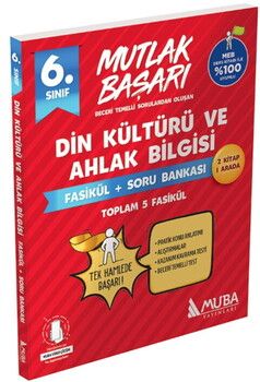 Muba Yayınları 6. Sınıf Din Kültürü Fasikül ve Soru Bankası