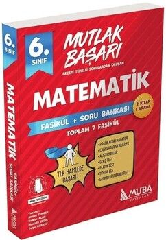 Muba Yayınları 6. Sınıf Matematik Mutlak Başarı Fasikül ve Soru Bankası