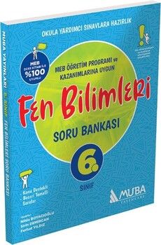 Muba Yayınları 6. Sınıf Fen Bilimleri Soru Bankası