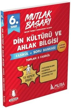 Muba Yayınları 6. Sınıf Din Kültürü ve Ahlak Bilgisi Fasikül ve Soru Bankası