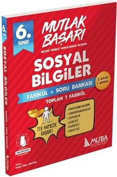 Muba Yayınları 6. Sınıf Sosyal Bilgiler Fasikül ve Soru Bankası