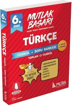 Muba Yayınları 6. Sınıf Türkçe Fasikül ve Soru Bankası