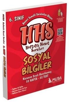 Muba Yayınları 6. Sınıf Sosyal Bilgiler Haftalık Hasat Soruları