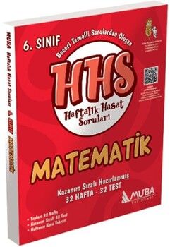 Muba Yayınları 6. Sınıf Matematik Haftalık Hasat Soruları
