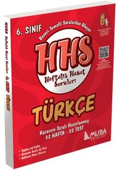 Muba Yayınları 6. Sınıf Türkçe Haftalık Hasat Soruları
