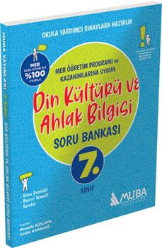 Muba Yayınları 7. Sınıf Din Kültürü ve Ahlak Bilgisi Soru Bankası