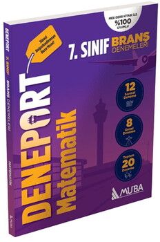 Muba Yayınları 7. Sınıf Deneport Matematik Branş Denemesi