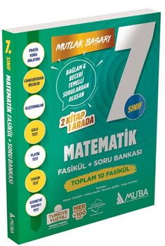 Muba Yayınları 7. Sınıf Matematik Fasikül ve Soru Bankası