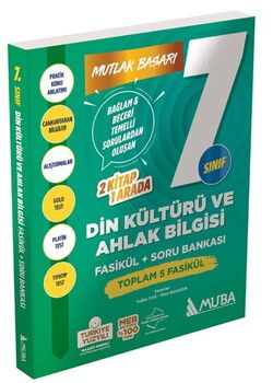 Muba Yayınları 7. Sınıf Din Kültürü ve Ahlak Bilgisi Fasikül ve Soru Bankası