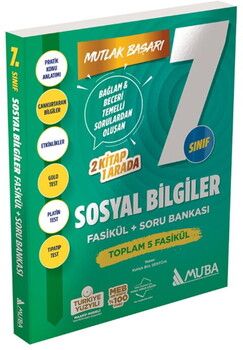 Muba Yayınları 7. Sınıf Sosyal Bilgiler Fasikül ve Soru Bankası