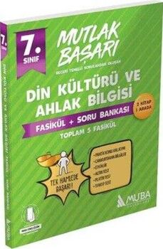 Muba Yayınları 7. Sınıf Din Kültürü ve Ahlak Bilgisi Mutlak Başarı Fasikül ve Soru Bankası