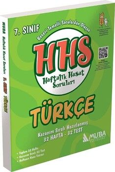 Muba Yayınları 7. Sınıf Türkçe Haftalık Hasat Soruları
