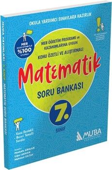 Muba Yayınları 7. Sınıf Matematik Soru Bankası