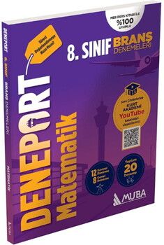 Muba Yayınları 8. Sınıf Deneport Matematik Branş Denemesi