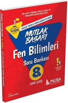 Muba Yayınları 8. Sınıf LGS Fen Bilimleri Mutlak Başarı Soru Bankası