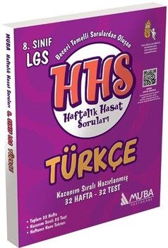 Muba Yayınları 8. Sınıf Türkçe Haftalık Hasat Soruları