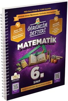 Murat Yayınları 6. Sınıf Matematik Öğrencim Defteri