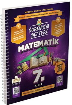Murat Yayınları 7. Sınıf Matematik Öğrencim Defteri