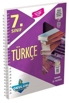Murat Yayınları 7. Sınıf Türkçe Okulum Akıllı Defter