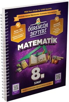 Murat Yayınları 8. Sınıf Matematik Öğrencim Defteri
