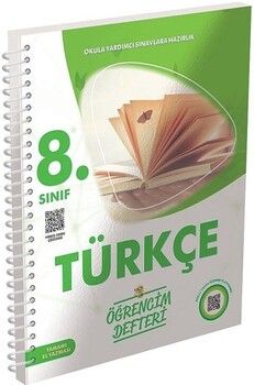 Murat Yayınları 8. Sınıf Türkçe Öğrencim Defteri