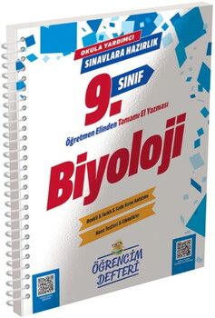 Murat Yayınları 9. Sınıf Biyoloji Öğrencim Defteri