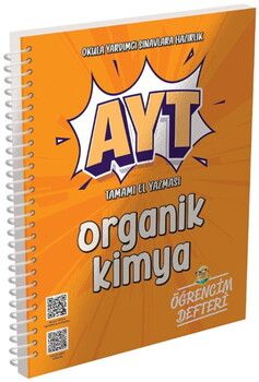 Murat Yayınları AYT Organik Kimya Öğrencim Defteri