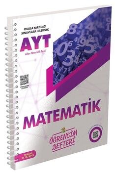 Murat Yayınları AYT Matematik Öğrencim Defteri