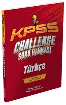 Murat Yayınları KPSS Türkçe CHALLENGE Soru Bankası