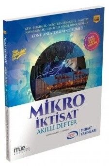 Murat Yayınları Mikro İktisat Akıllı Defter 1398