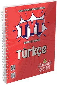 Murat Yayınları TYT Türkçe Öğrencim Defteri