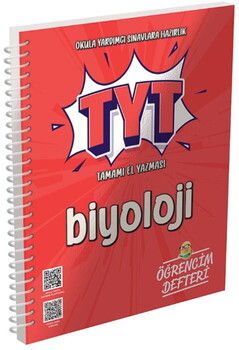 Murat Yayınları TYT Biyoloji Öğrencim Defteri